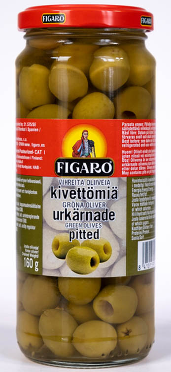 Figaro vihreä oliivi 340g/160g kivetön